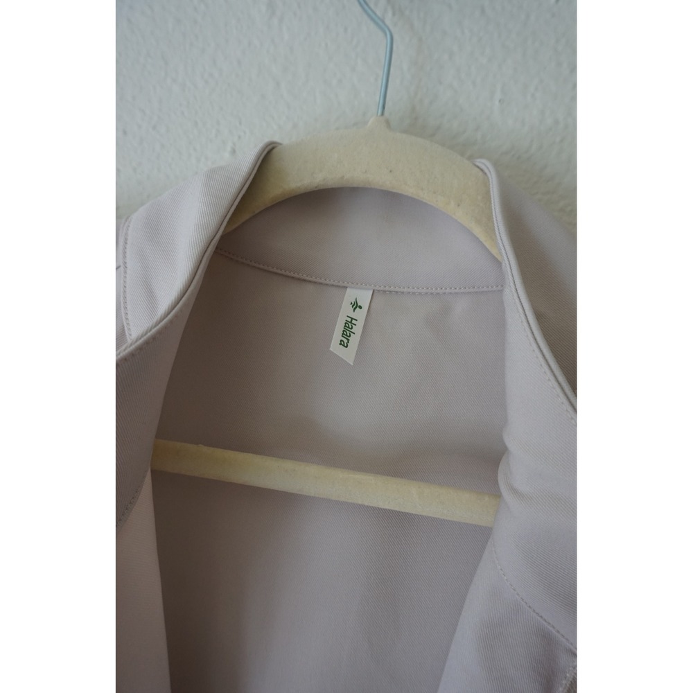 Halara Utility Jacket Minimalist Safari Gorpcore Beige Small NWT - Picture 5 of 7
